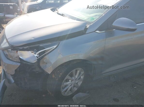 3KPC24A6XME135033 2021 HYUNDAI ACCENT Silver Front view