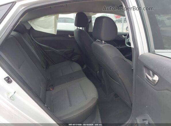 3KPC24A6XME147098 2021 HYUNDAI ACCENT Silver Widok naklejki z numerem VIN