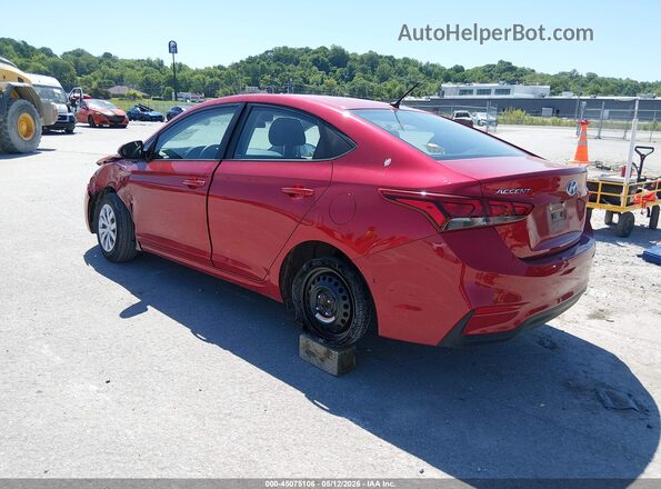 3KPC24A6XNE168146 2022 HYUNDAI ACCENT Red Հետևի ձախ