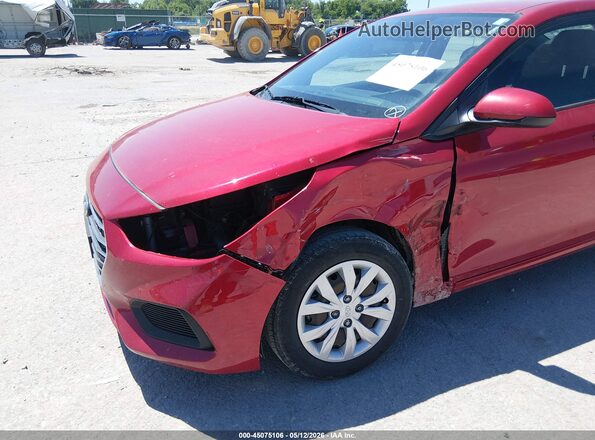 3KPC24A6XNE168146 2022 HYUNDAI ACCENT Red Դիմացի տեսք