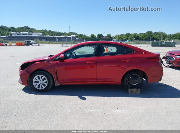 3KPC24A6XNE168146 2022 HYUNDAI ACCENT Red Սալոնի 360 աստիճան տեսք