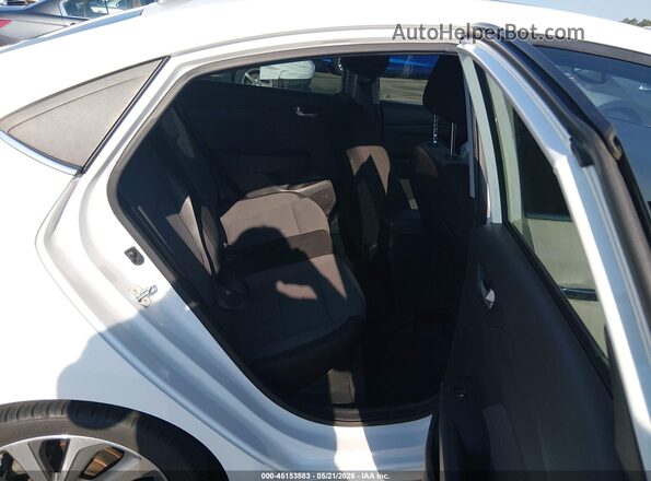 3KPC34A39KE059319 2019 HYUNDAI ACCENT White Vista de la etiqueta del VIN