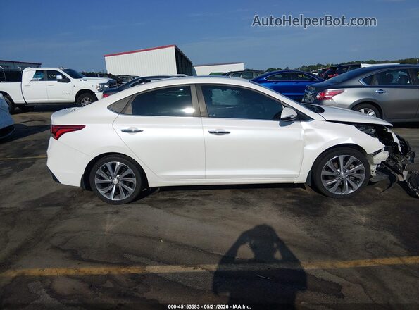 3KPC34A39KE059319 2019 HYUNDAI ACCENT White Vista interior trasera