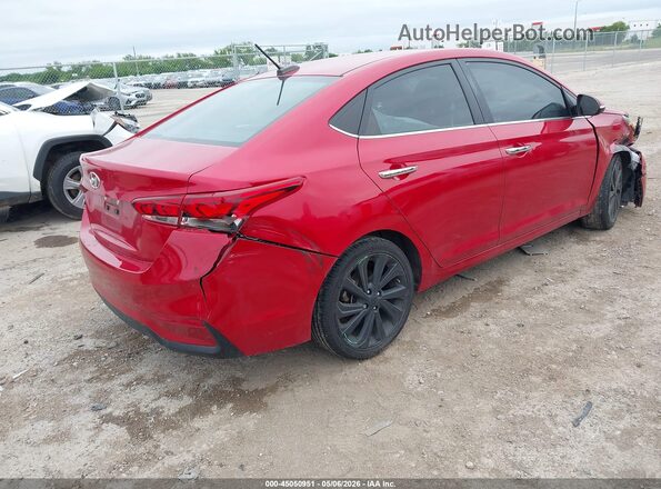 3KPC34A60NE188256 2022 HYUNDAI ACCENT Red Tył prawy