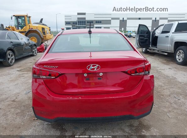 3KPC34A60NE188256 2022 HYUNDAI ACCENT Red 