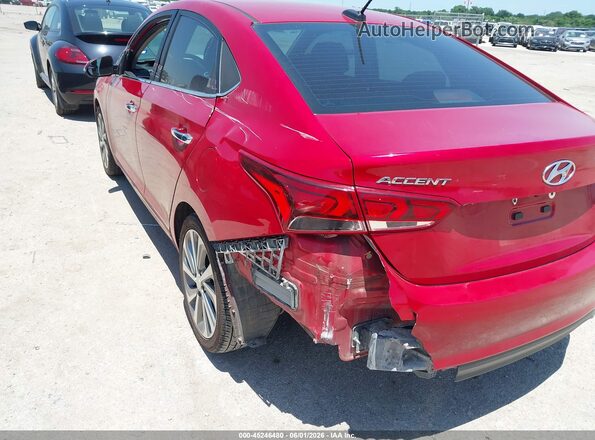 3KPC34A63NE169779 2022 HYUNDAI ACCENT Red 