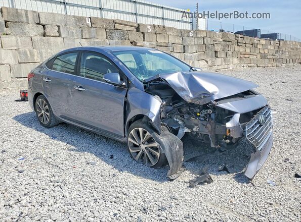 3KPC34A67LE101742 2020 HYUNDAI ACCENT Gray Front right