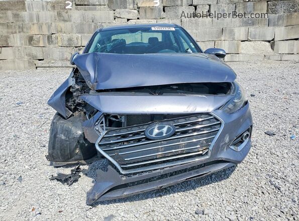 3KPC34A67LE101742 2020 HYUNDAI ACCENT Gray Front view