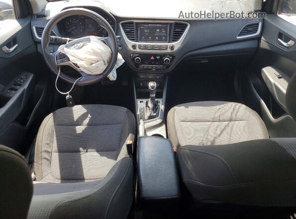 3KPC34A67LE101742 2020 HYUNDAI ACCENT Gray Dashboard view