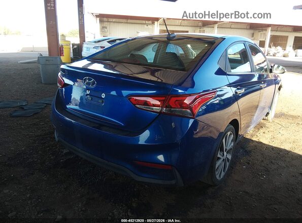 3KPC34A69ME134372 2021 HYUNDAI ACCENT Blue 