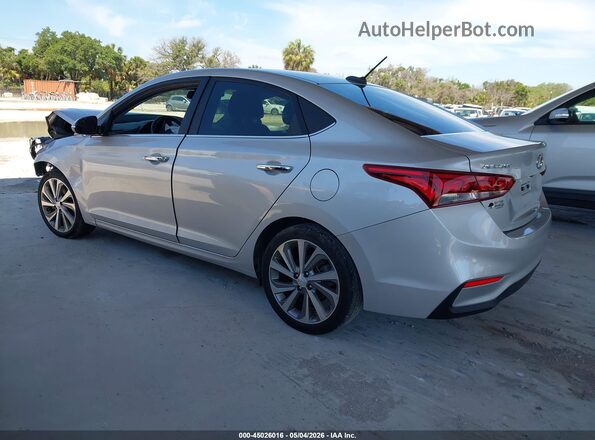 3KPC34A6XNE176485 2022 HYUNDAI ACCENT Silver 