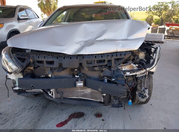 3KPC34A6XNE176485 2022 HYUNDAI ACCENT Silver 