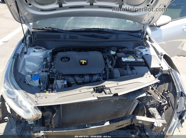 3KPF24AD0KE007151 2019 KIA FORTE Silver უკანა ხედი