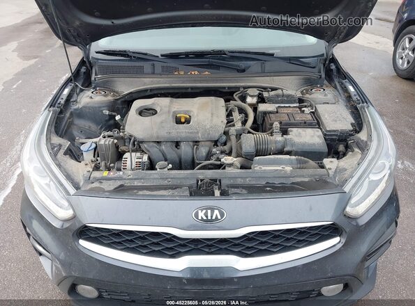 3KPF24AD0KE059072 2019 KIA FORTE Black Вид ззаду
