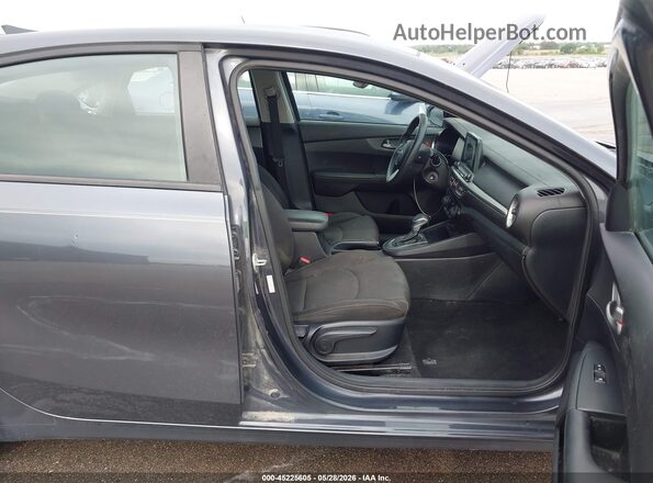 3KPF24AD0KE059072 2019 KIA FORTE Black Вид салону спереду