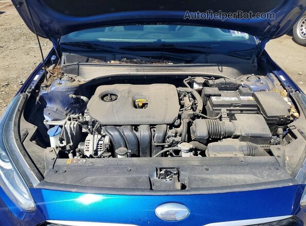 3KPF24AD0KE130870 2019 KIA FORTE Синий 