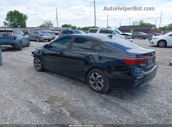 3KPF24AD0LE171369 2020 KIA FORTE Black უკანა მარცხენა