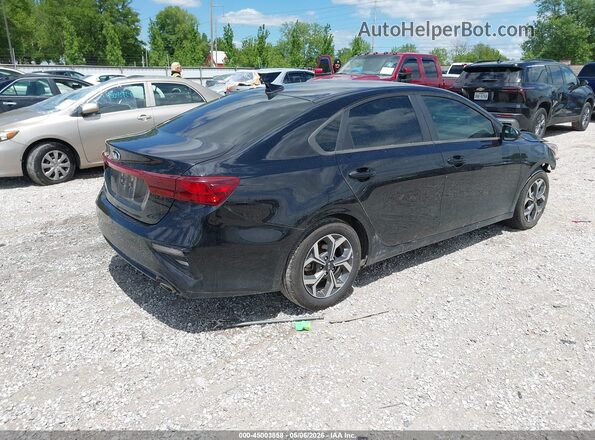 3KPF24AD0LE171369 2020 KIA FORTE Black უკანა მარჯვენა