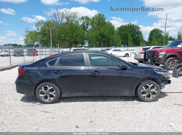 3KPF24AD0LE171369 2020 KIA FORTE Black უკანა სალონის ხედი