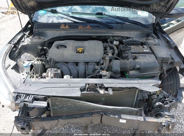 3KPF24AD0LE171369 2020 KIA FORTE Black უკანა ხედი