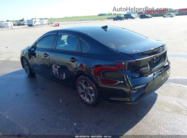 3KPF24AD0ME273367 2021 KIA FORTE Black Հետևի ձախ