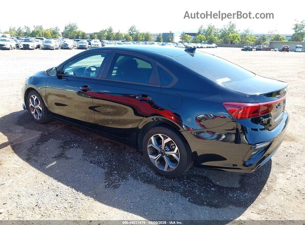 3KPF24AD0ME378068 2021 KIA FORTE Черный Задняя левая четверть