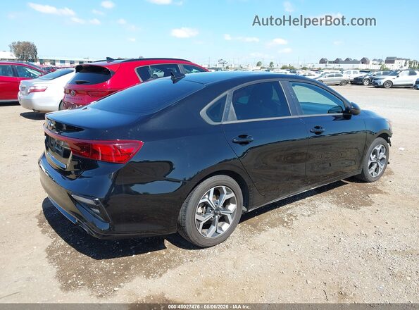 3KPF24AD0ME378068 2021 KIA FORTE Черный Задняя правая четверть