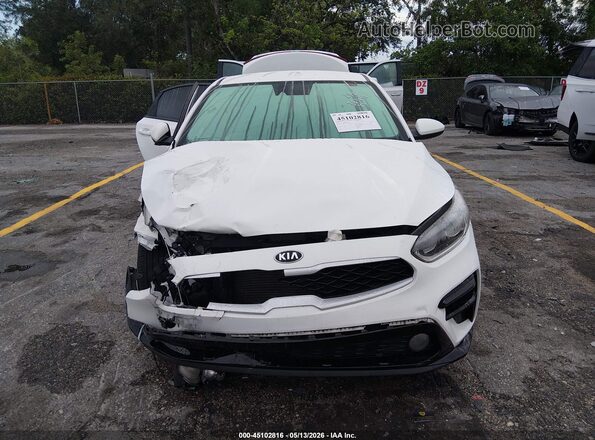 3KPF24AD0ME383044 2021 KIA FORTE White Vista interior trasera