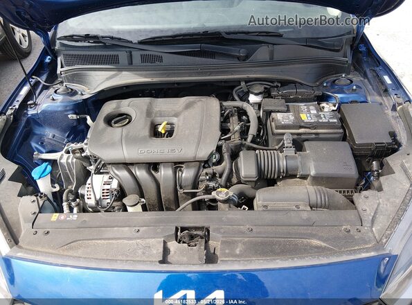 3KPF24AD0PE507379 2023 KIA FORTE Синий Вид сзади