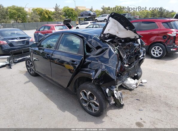 3KPF24AD1KE136791 2019 KIA FORTE Black Задня ліва чверть