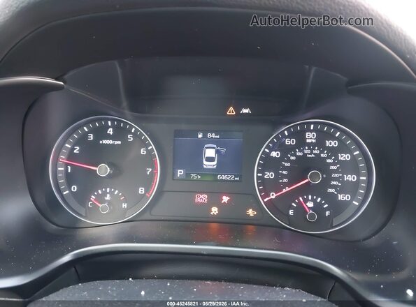 3KPF24AD1LE179562 2020 KIA FORTE Black Vista de los asientos traseros