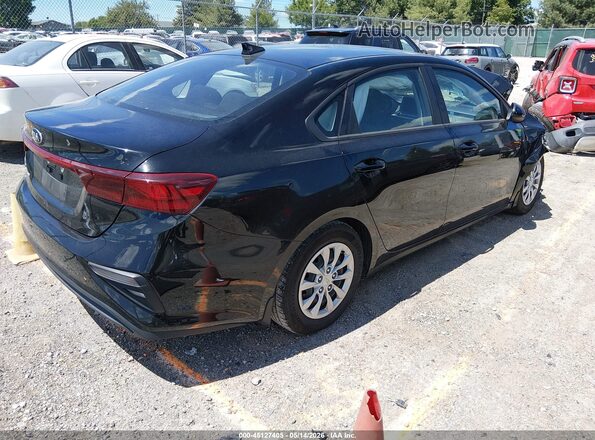 3KPF24AD1LE257855 2020 KIA FORTE Black Tył prawy