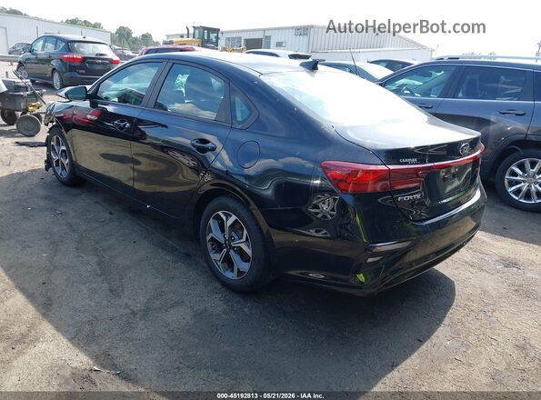 3KPF24AD1ME268081 2021 KIA FORTE Black Задня ліва чверть