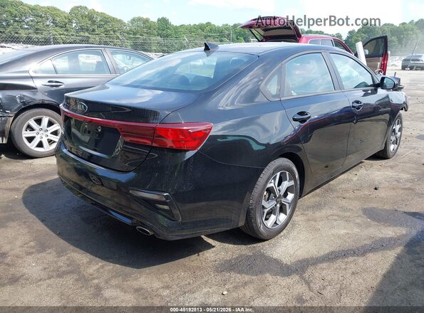 3KPF24AD1ME268081 2021 KIA FORTE Black Задня права чверть