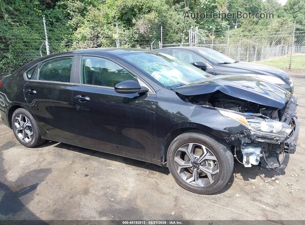 3KPF24AD1ME268081 2021 KIA FORTE Black Панорамний вид салону 360°