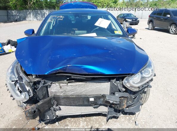 3KPF24AD1ME277928 2021 KIA FORTE Blue Vista del cuadro de instrumentos