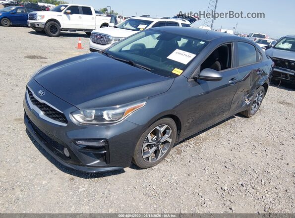 3KPF24AD1ME326965 2021 KIA FORTE Gray Przód lewy
