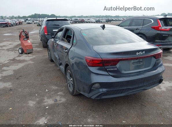 3KPF24AD1NE481422 2022 KIA FORTE Blue Հետևի ձախ
