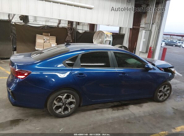 3KPF24AD2ME268011 2021 KIA FORTE Blue ხელსაწყოთა პანელის ხედი