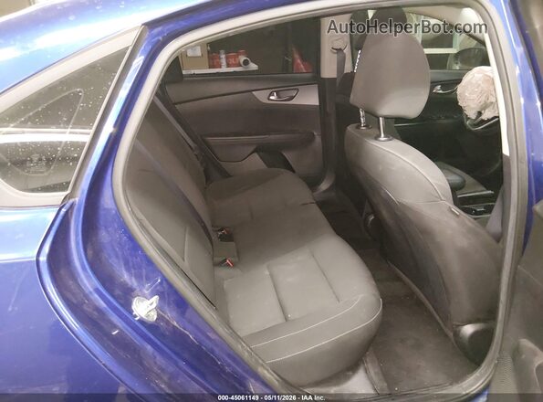 3KPF24AD2ME268011 2021 KIA FORTE Blue VIN კოდის სტიკერის ხედი