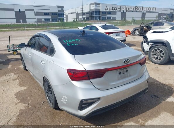 3KPF24AD2ME350255 2021 KIA FORTE Silver Հետևի ձախ