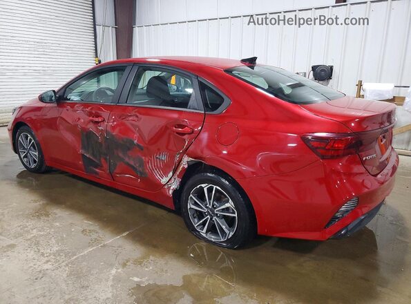 3KPF24AD2NE464158 2022 KIA FORTE Red Trasero izquierdo