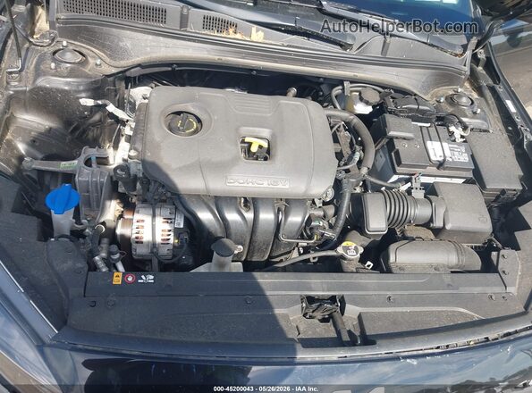 3KPF24AD2NE496852 2022 KIA FORTE Черный Вид сзади
