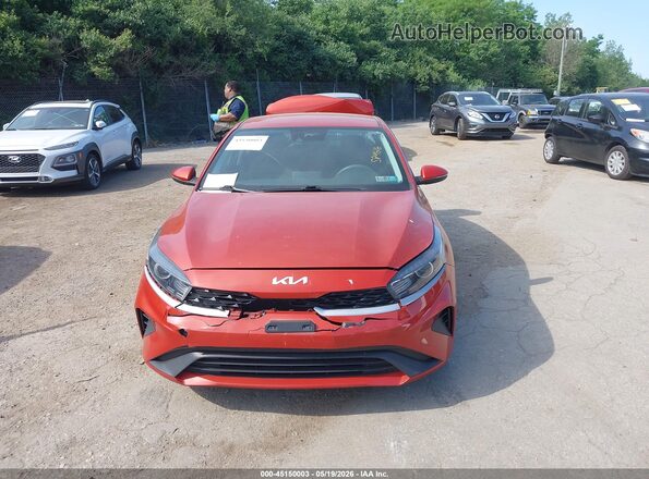 3KPF24AD2PE514866 2023 KIA FORTE Red Вид щитка приладів