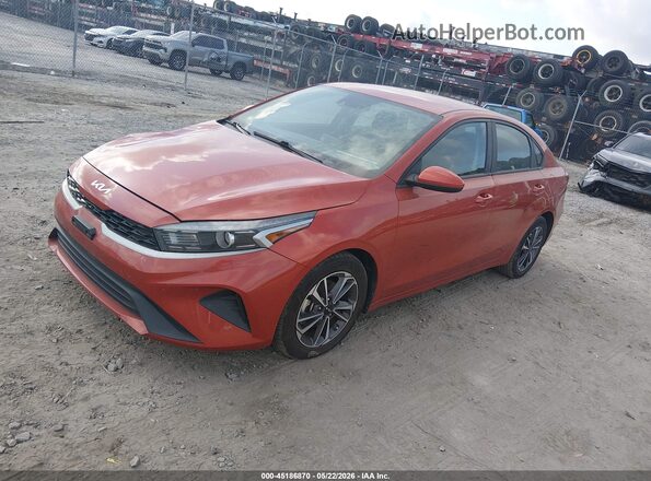 3KPF24AD2PE624171 2023 KIA FORTE Orange წინა მარცხენა ხედი სამი მეოთხედიდან
