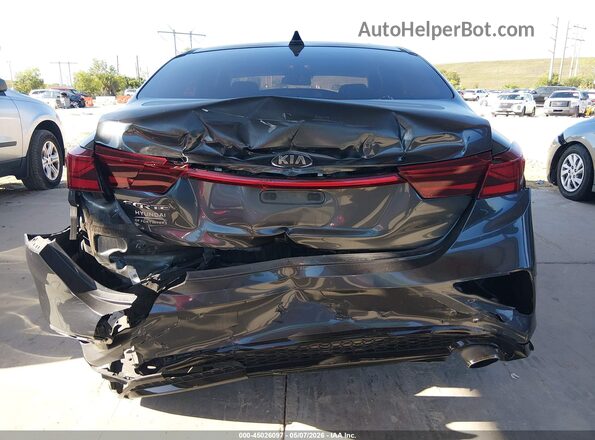 3KPF24AD3KE014546 2019 KIA FORTE Gray 