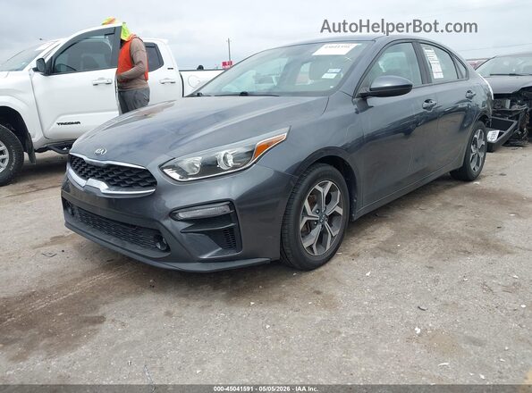 3KPF24AD3KE068574 2019 KIA FORTE Gray Передня ліва чверть