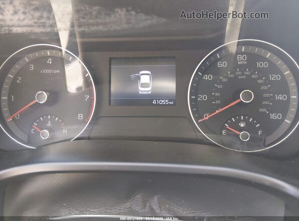 3KPF24AD3KE109396 2019 KIA FORTE Красный Вид задних сидений