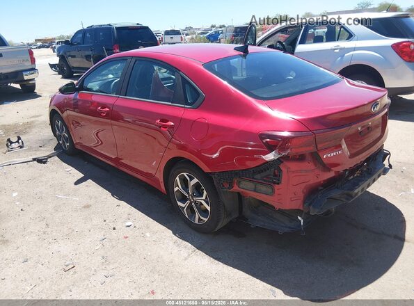3KPF24AD3KE109396 2019 KIA FORTE Красный Задняя левая четверть