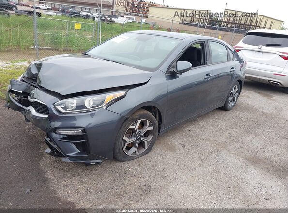 3KPF24AD3LE184665 2020 KIA FORTE Gray Front left